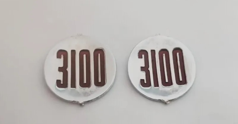 Emblema Moeda 3100 Chevrolet Brasil